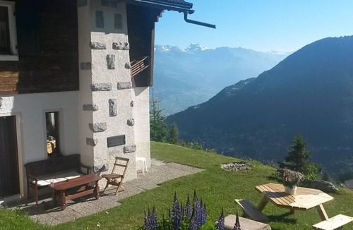 La Tzoumaz Ski Chalet | Chalet Tzoumaz 4 Vallées with breathtaking view