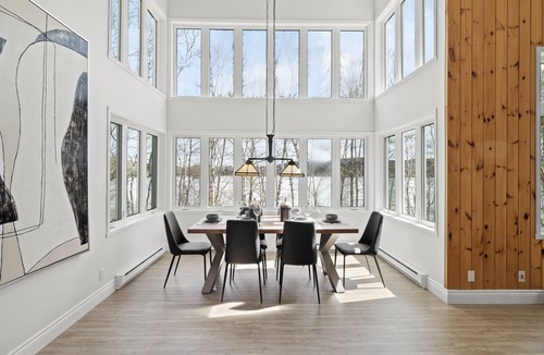 Riviere-Rouge Ski Chalet | Chalet Vert - Waterfront Retreat