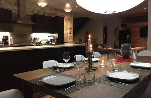 Sainte-Beatrix Ski Chalet | Chalet Villa Bianca Spa & river