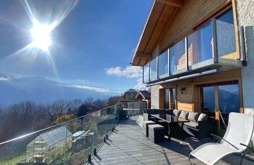 Randogne Ski Chalet | Chalet with Breathtaking Valley View