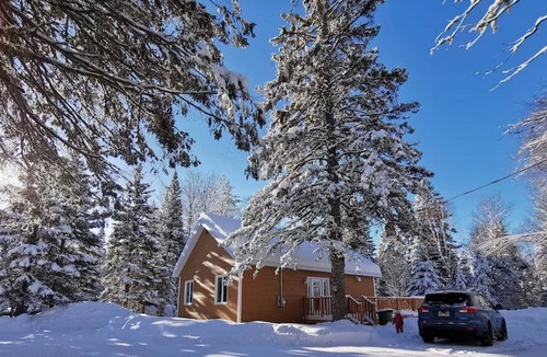 Saint-Tite-des-Caps Ski Chalet | Chalet with spa close to ski stations
