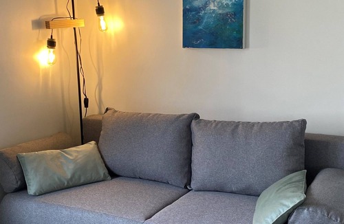 Jullouville Ski Chalet | Chalet with quiet garden 400m from the beach and shops in Jullouville