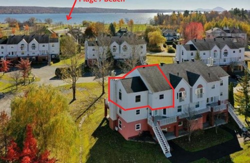 Magog Apartment | Chaleureux condo à Magog