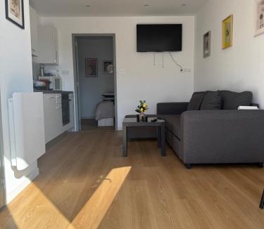 La Roche-sur-Yon Apartment | Chaleureux studio central Appart B