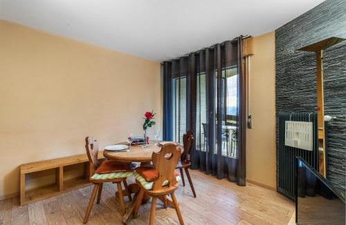 Randogne Apartment | Chaleureux studio avec vue sur les montagnes