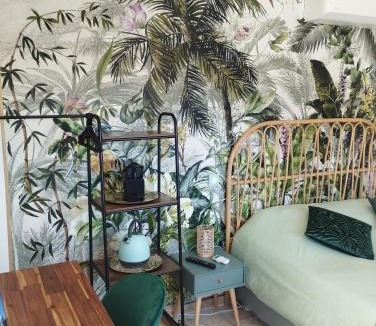 Grospierres House | Chambre 2 pers SPA Piscine