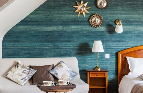 Cancale House | Chambre 3 TN-Family room-Deluxe-Mobility bath-Sea view
