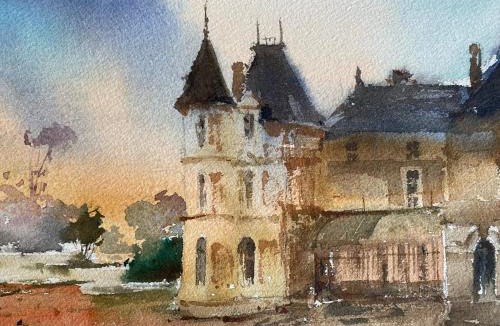 Saint-Martin-d'Arce Bed & Breakfast | Chambre au château de Grésillon