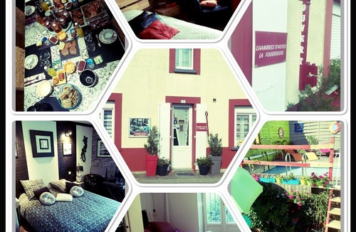 Saint-Maurice-la-Fougereuse House | Chambre Bleue ou zen