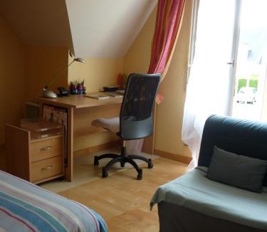 Le Rheu House | Chambre chez l'habitant vue sur jardin, parking