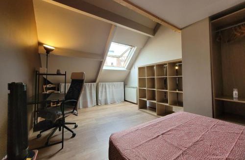Sannois House | Chambre cosy - lit 2 places