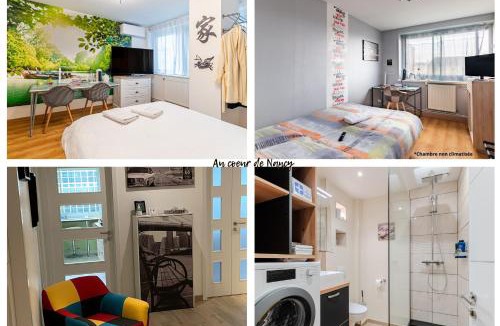 Saint Nicolas - Charles III - Ville vieille - Trois Maisons - Leopold Bed & Breakfast | Chambre d'hôtes Au Coeur De NancyB&B proche gare de Nancy