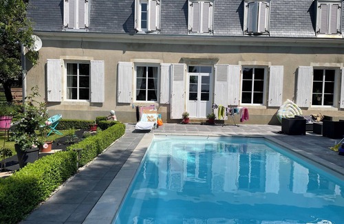 Etival-les-le-Mans Bed & Breakfast | Chambre d'Hote sleeps 3 with pool and fully equipped kitchen Le Mans/Circuit 24 H