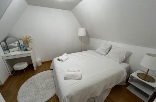 Allainville House | Chambre dans une maison de compagne