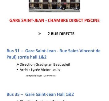 Talence Bed & Breakfast | Chambre direct piscine