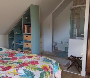 Soulaines-sur-Aubance Bed & Breakfast | Chambre double dans longère