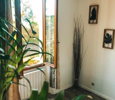 Cognac House | chambre double avec salle de bain privative