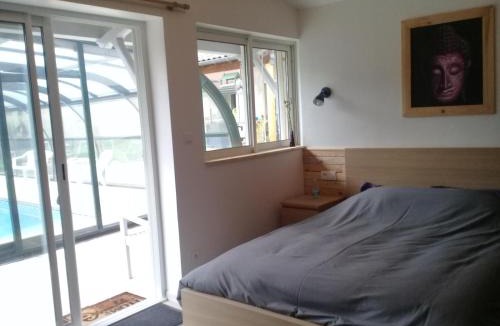 Saillans Bed & Breakfast | Chambre double "le pêcher" saillans