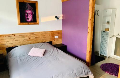 Saillans Bed & Breakfast | Chambre double "le pêcher" saillans