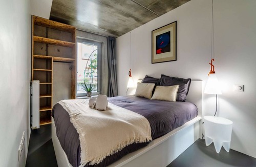 Carmes Apartment | Chambre Double - Vue sur la Garonne