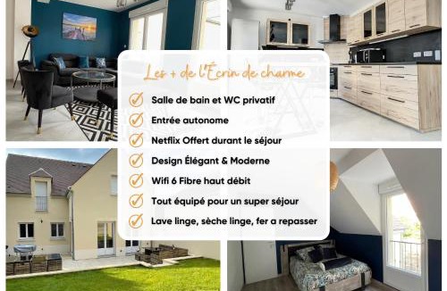 La Victoire - Les Marechaux House | Chambre Escapade - SDB WC Privatif - Entrée autonome - Grande TV NETFLIX