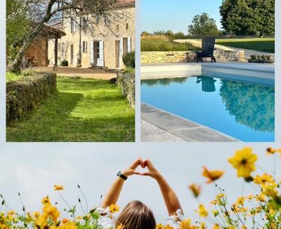 Blanquefort-sur-Briolance Apartment | Chambre en pierre