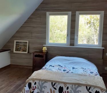 Saint-Ouen-des-Alleux Bed & Breakfast | Chambre à la campagne