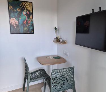 Bouguenais Bed & Breakfast | Chambre indépendante avec terrasse extérieure proche aéroport et Nantes centre