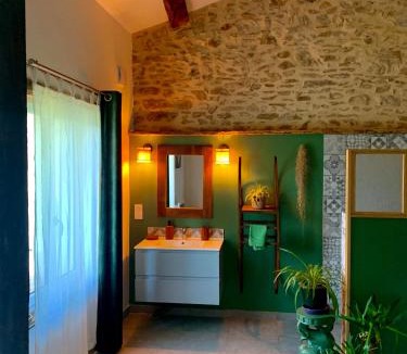 Terre-Clapier House | Chambre Jungle vue sur la campagne à 15min d'Albi