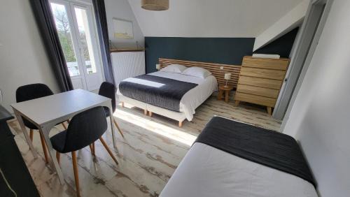 Saint-Etienne-au-Mont House | Chambre king-size