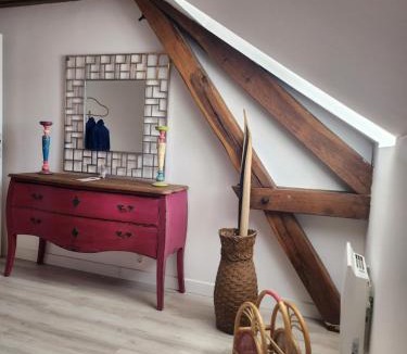 Maisonnais Bed & Breakfast | Chambre Lady rose