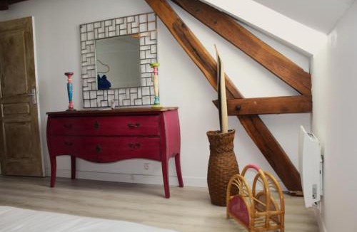 Maisonnais Bed & Breakfast | Chambre Lady rose
