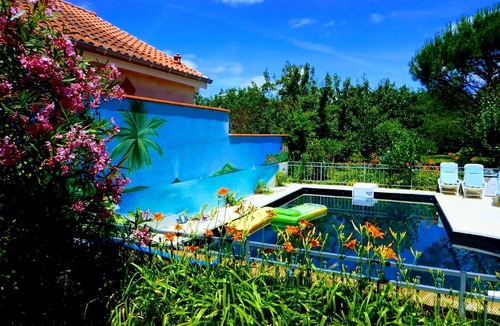 Pont des Demoiselles-Montaudran-La Terrasse Bed & Breakfast | Chambre Meublee Independante. Piscine:jardin