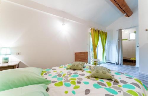 Piolenc Bed & Breakfast | Chambre Olive Verte