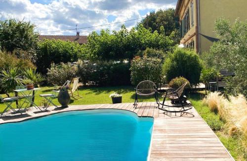 Lezat-sur-Leze Apartment | Chambre - parenthèse authentique à la campagne