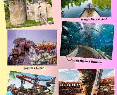 La Roche-sur-Yon House | Chambre prairie