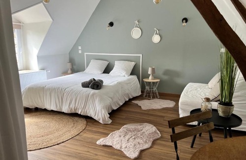 Baincthun House | Chambre privée à la campagne avec piscine