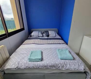 Barriere de Paris Apartment | Chambre Privée dans appartement partagé BLEU