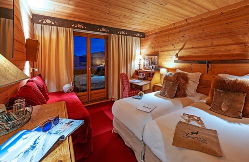 Cognet Hotel | Chambre privilège, plein sud & spa – Alpe d’Huez