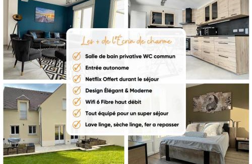 La Victoire - Les Marechaux House | Chambre Sérénité dans maison au calme
