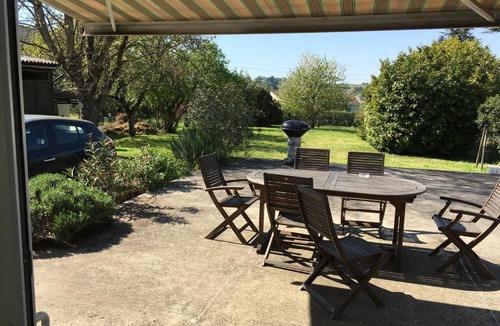 Cognac House | chambre salle de bain partagée