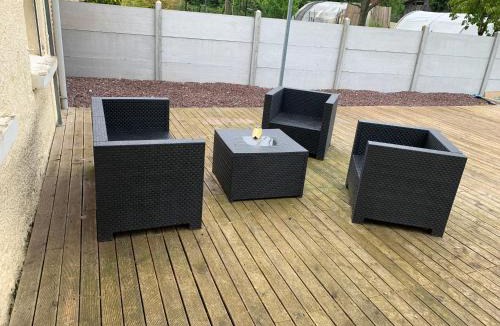 Ytres Apartment | Chambre-Studio en rez-de-jardin