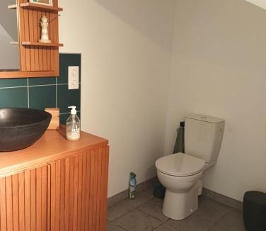 Lancieux House | Chambre triple proche plage