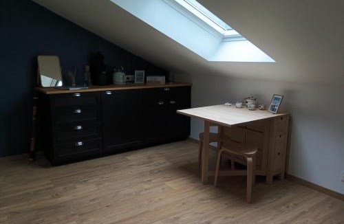 Lancieux House | Chambre triple proche plage