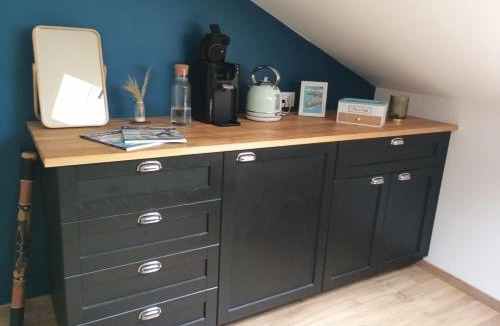 Lancieux House | Chambre triple proche plage