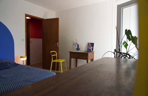 Sauve Bed & Breakfast | Chambre Valentine - Ferme Noosphère