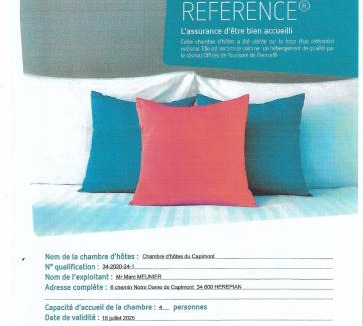 Herepian Bed & Breakfast | chambres d'hôtes du capimont