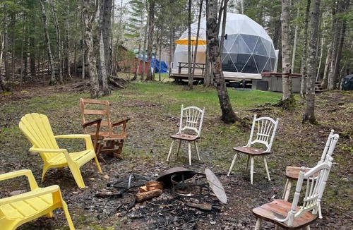 Chamcook Apartment | Chamcook Dome(Priv.Big Hot Tub/Firepit/BBQ)