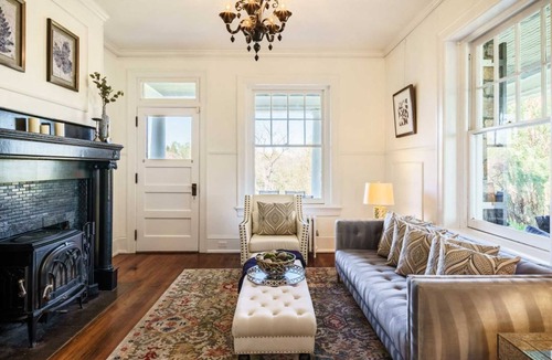 Coffeyville House | Chandelier Farmhouse in Historic Bluemont Virginia