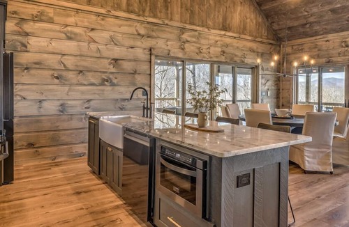 Mineral Bluff Cabin | Changes In Altitude - Mountain Luxury | 4 Master Suites | Panoramic Views
